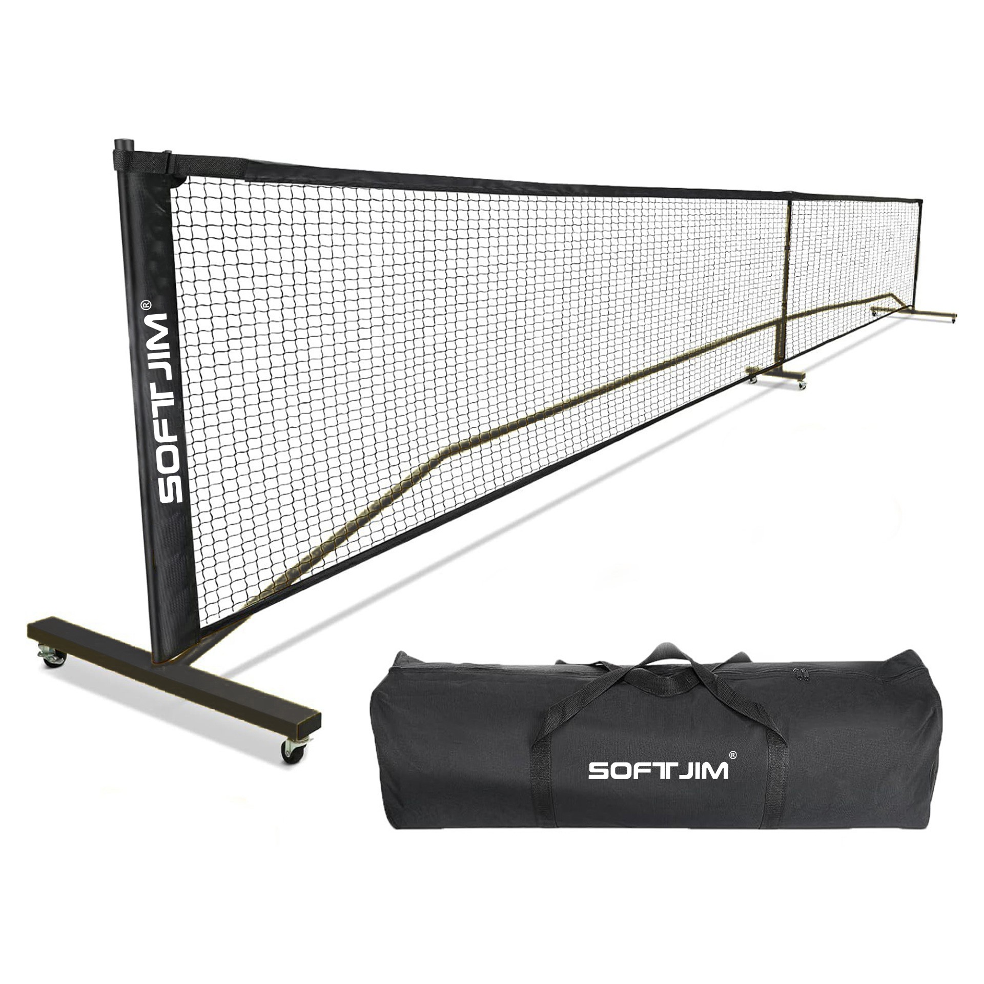 RED PICKLEBALL SOFTJIM CON RUEDAS