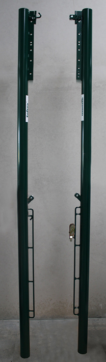 JUEGO POSTES VOLEIBOL METÁLICOS FIJOS REGULABLE A TENIS