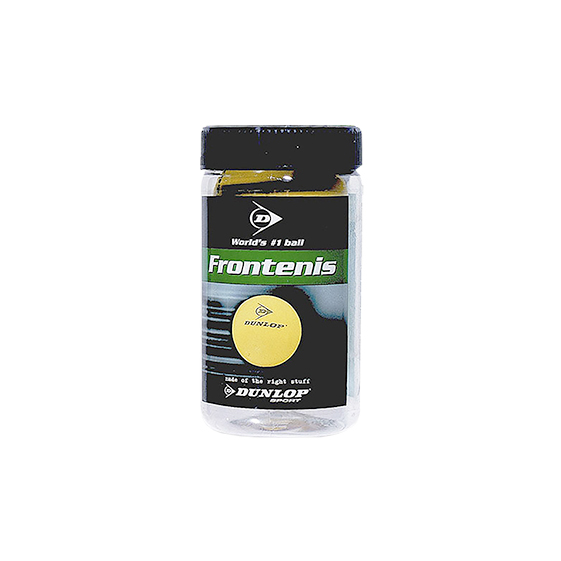 BOTE 2 PELOTAS FRONTENIS DUNLOP