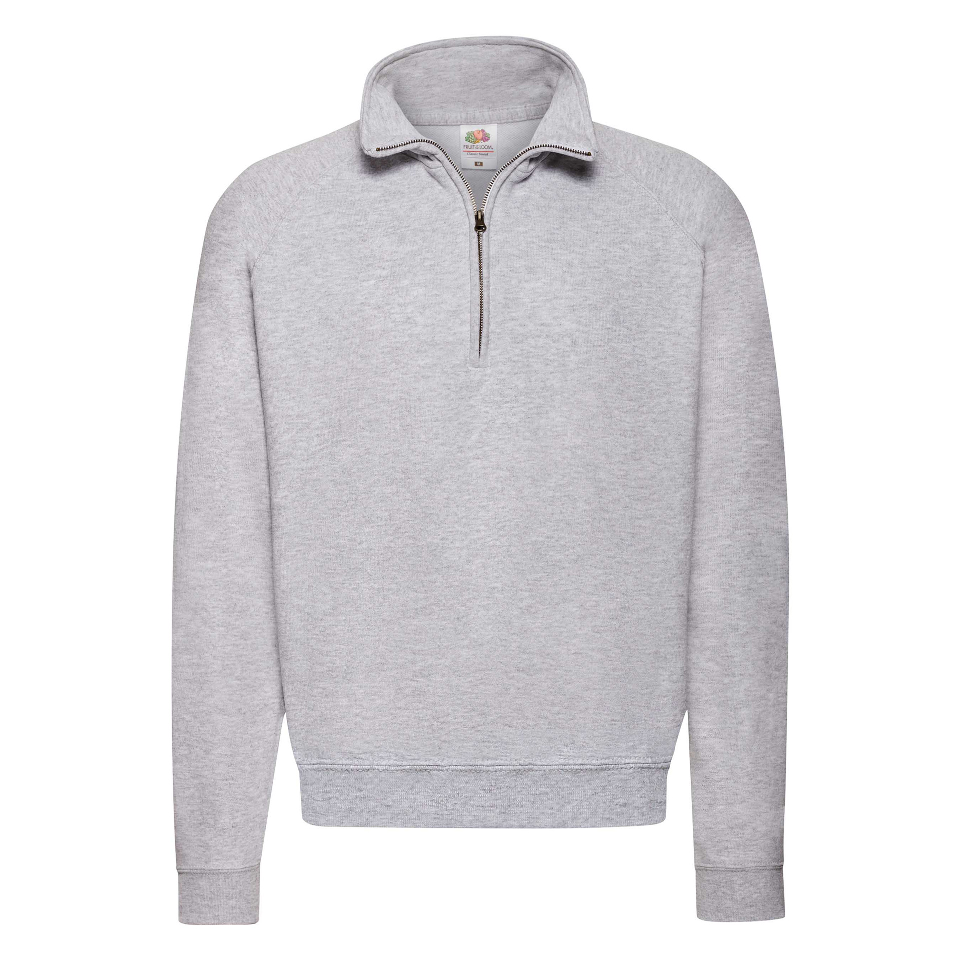 SUDADERA FRUIT OF THE LOOM CLASSIC ZIP NECK ADULTO