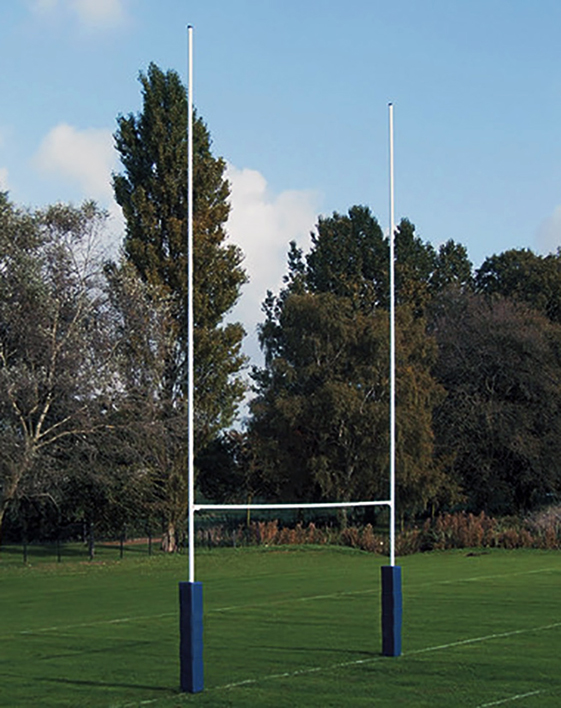 JUEGO PORTERÍAS RUGBY METÁLICAS TUBO Ø 100