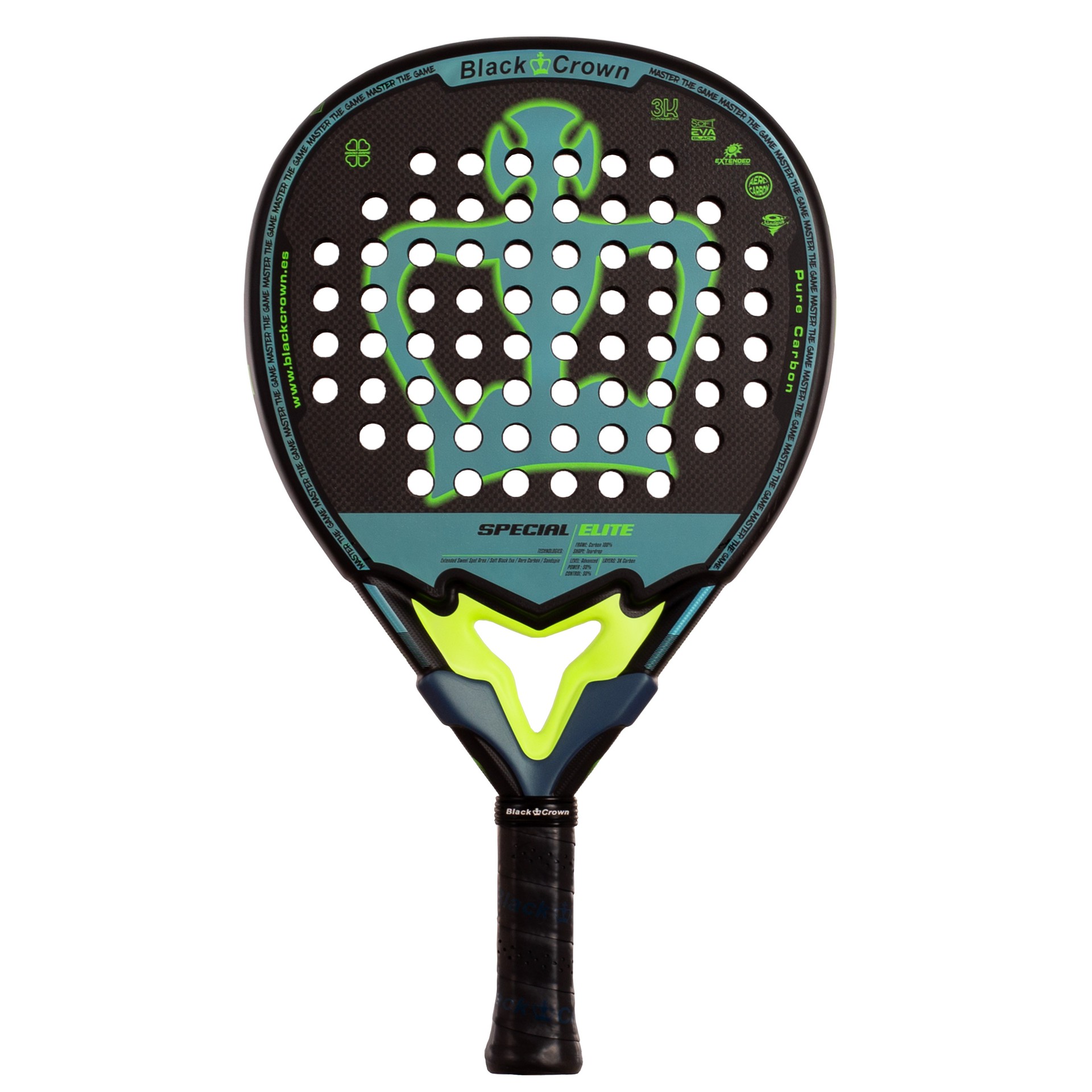 PALA DE PÁDEL BLACK CROWN SPECIAL ELITE