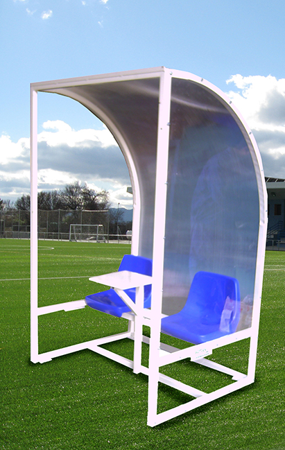 BANQUILLO 4º ÁRBITRO (2 PLAZAS CON PUPITRE)