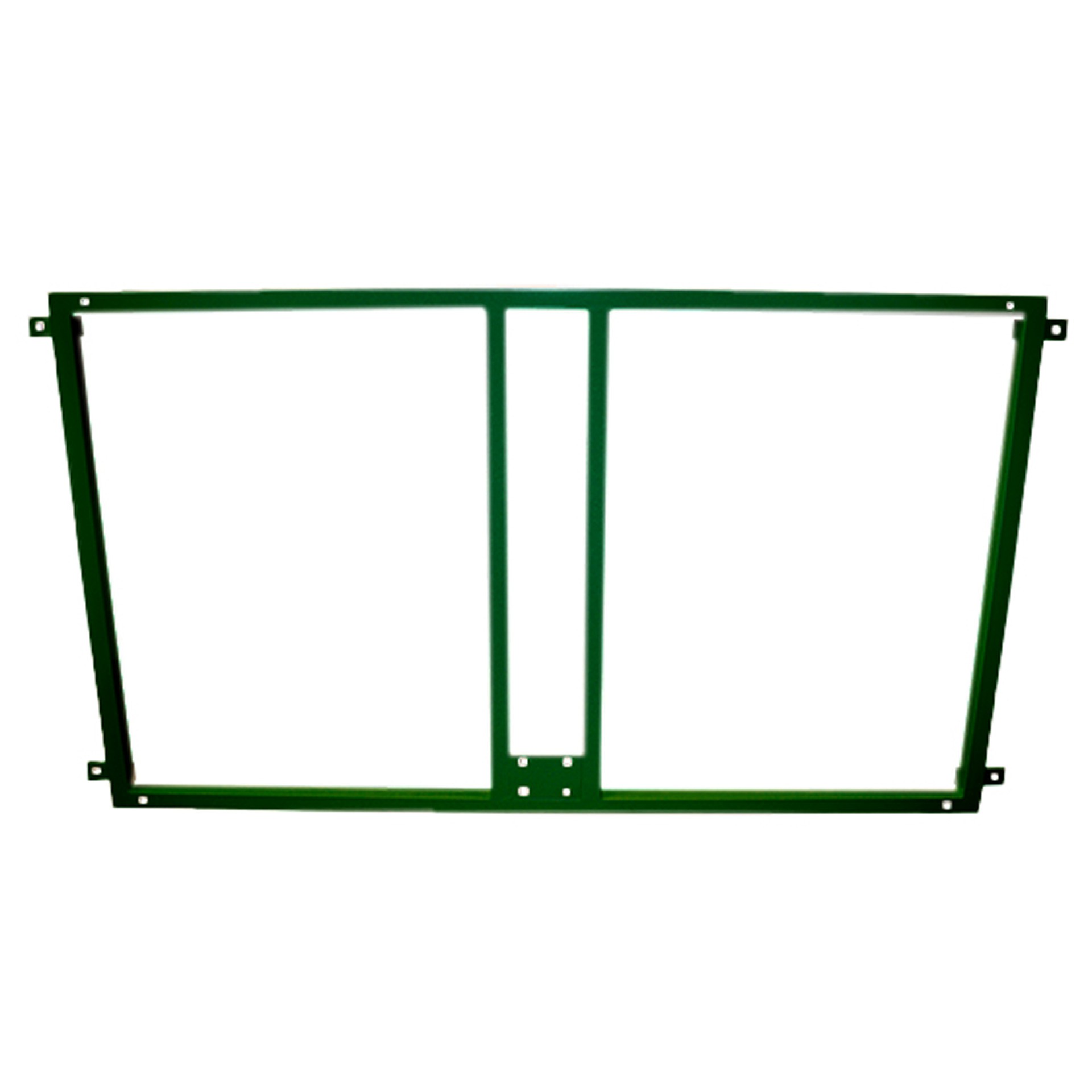 SOPORTE METALICO PARA SUJECCION TABLERO Y ARO BALONCESTO A LA PARED - VERDE