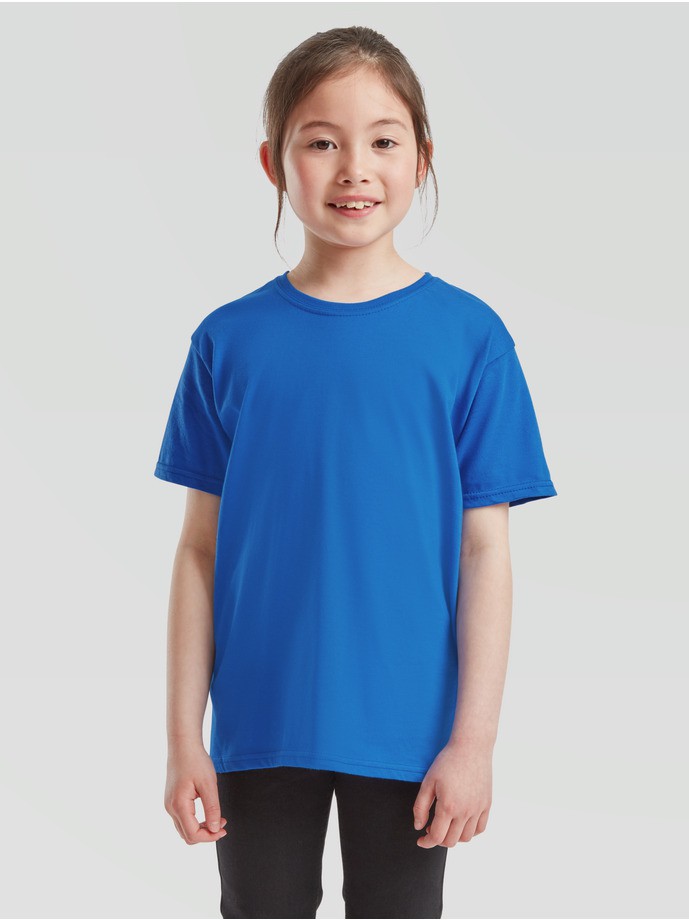CAMISETA FRUIT OF THE LOOM ICONIC 150 T NIÑA