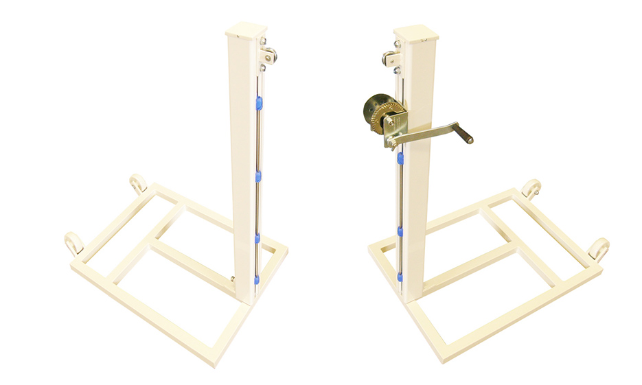 JUEGO POSTES TENIS TRASLADABLES ALUMINIO SECCIÓN CUADRADA 80X80MM