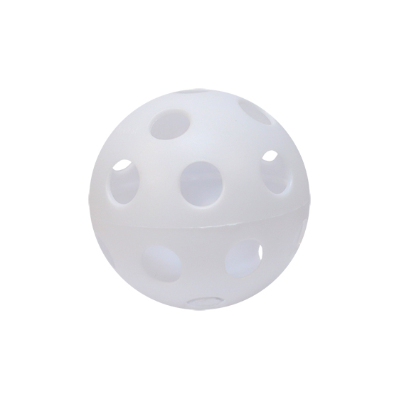 PELOTA HOCKEY/FLOORBALL CON AGUJEROS 70 MM