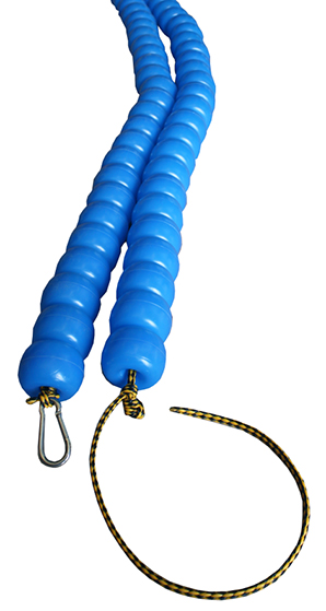 CORCHERA ROMA 50M CON CABLE Y MOSQUETÓN